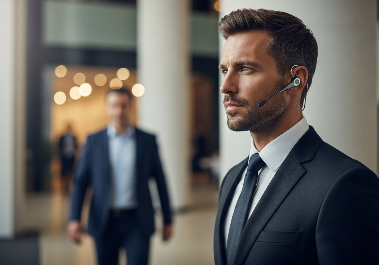 Agent protection rapprochée pour VIP