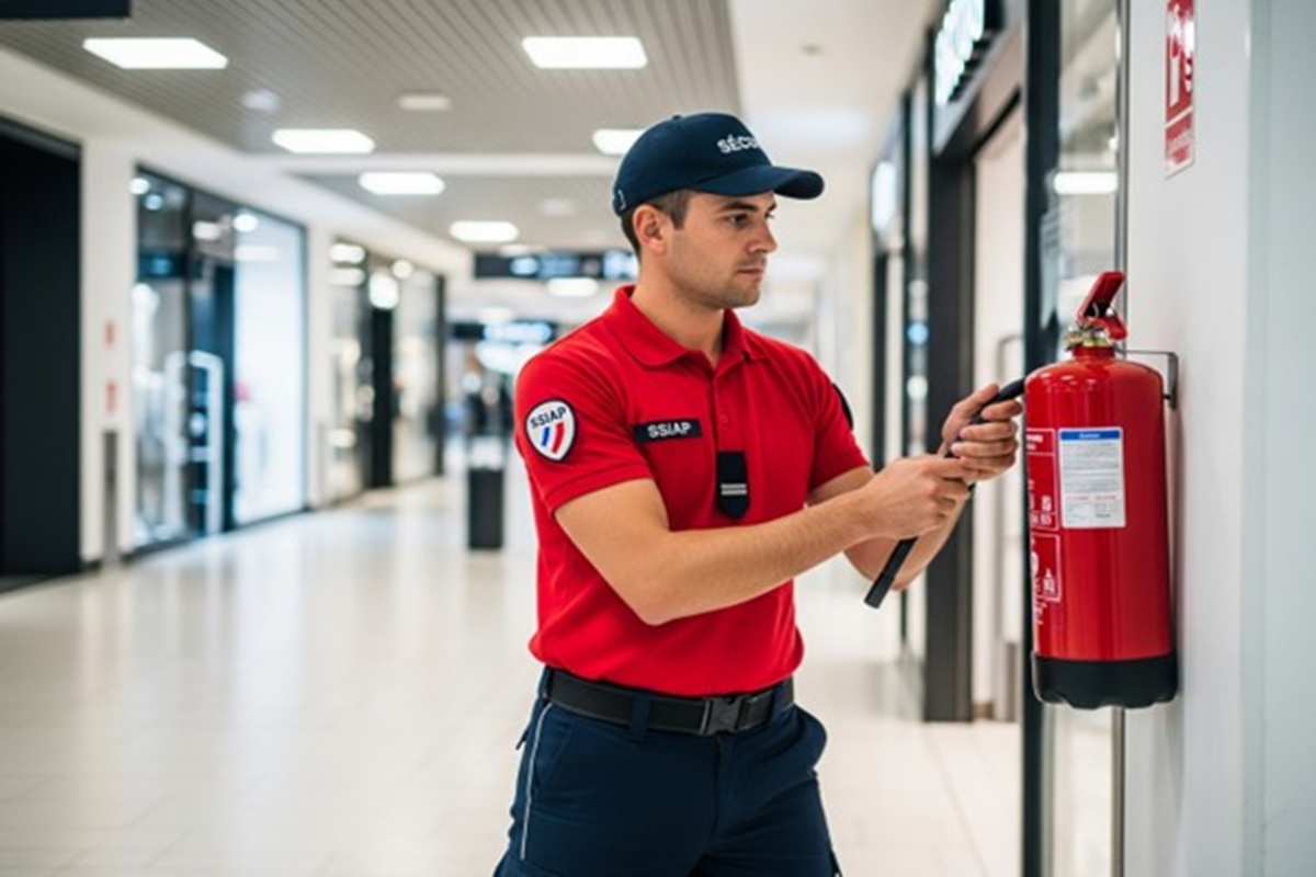 Agent SSIAP sécurité incendie dans un établissements ERP