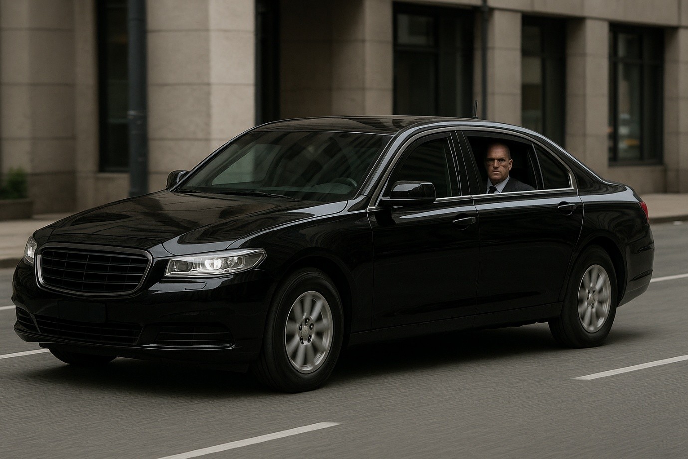 Transport VIP en sécurité privée dans un environnement urbain