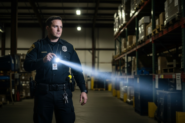 Gardiennage agent de sécurité ronde surveillance