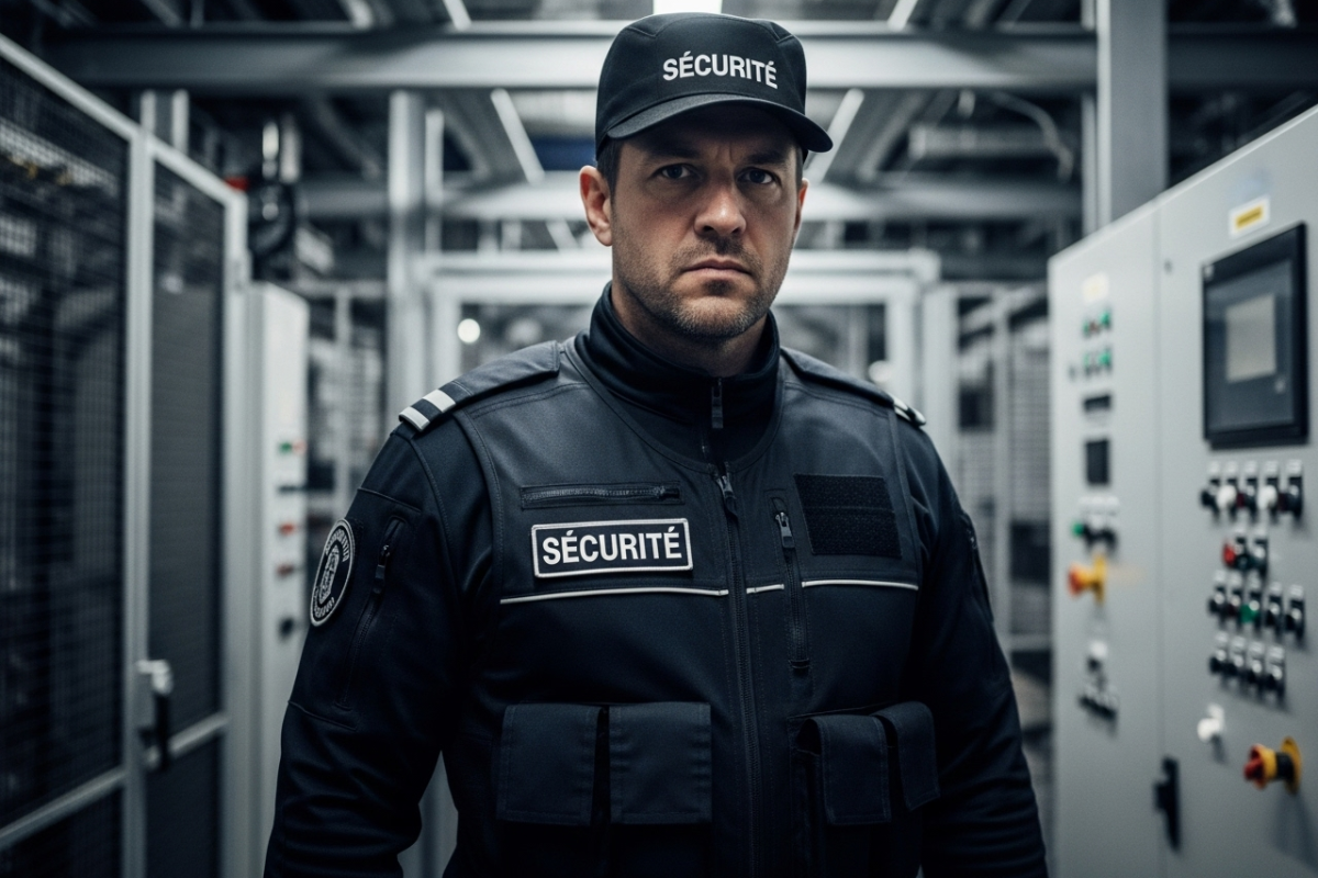 Agent de sécurité conforme aux nouvelles normes de sécurité privée 2025
