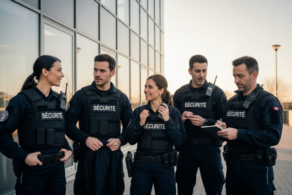 Groupe d’agents de sécurité privée