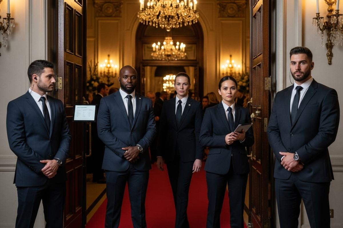 agents-de-securite-pour-evenements-de-prestige agents de sécurité lors d'événements de prestige