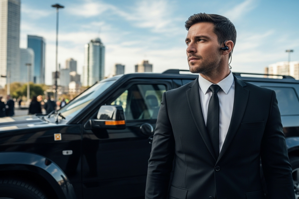 Un agent de sécurité