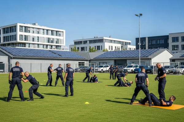Agents de Sécurité en formation