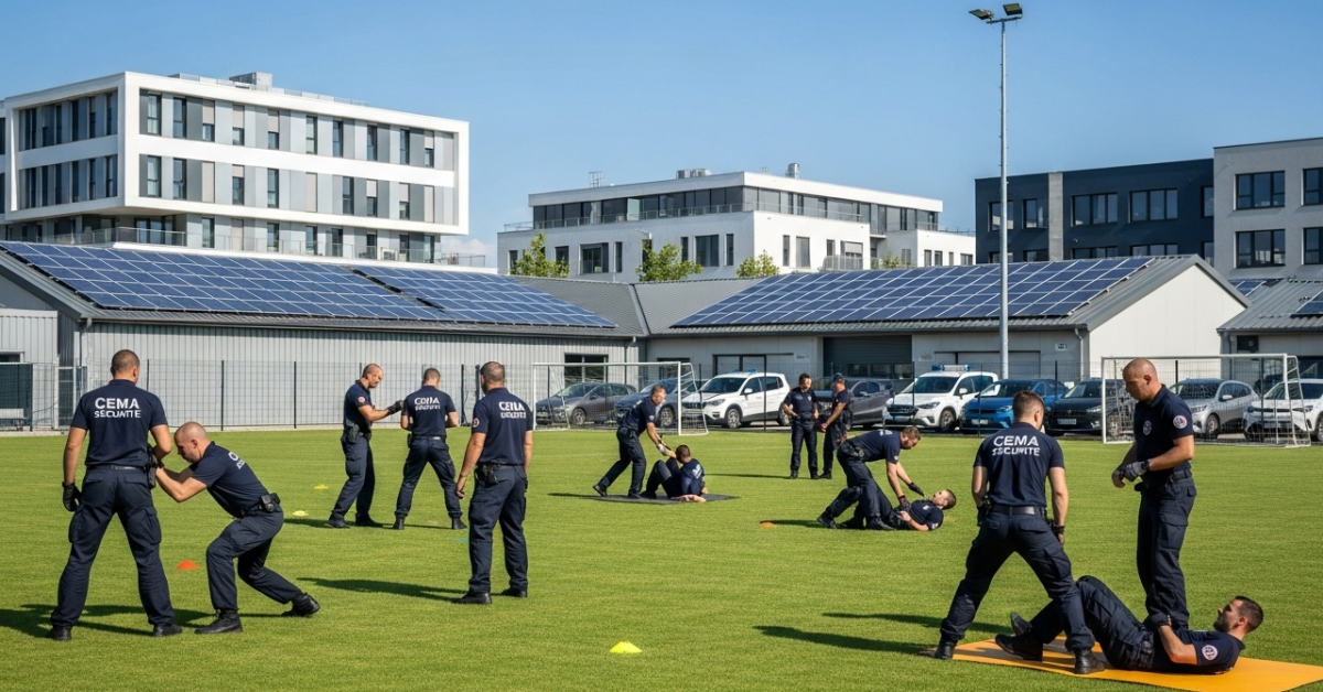 Agents de Sécurité en formation