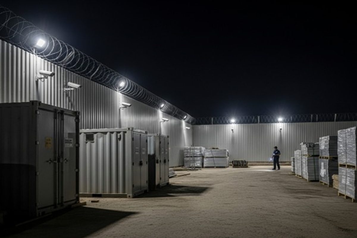 Sécurité des chantiers et gardiennage