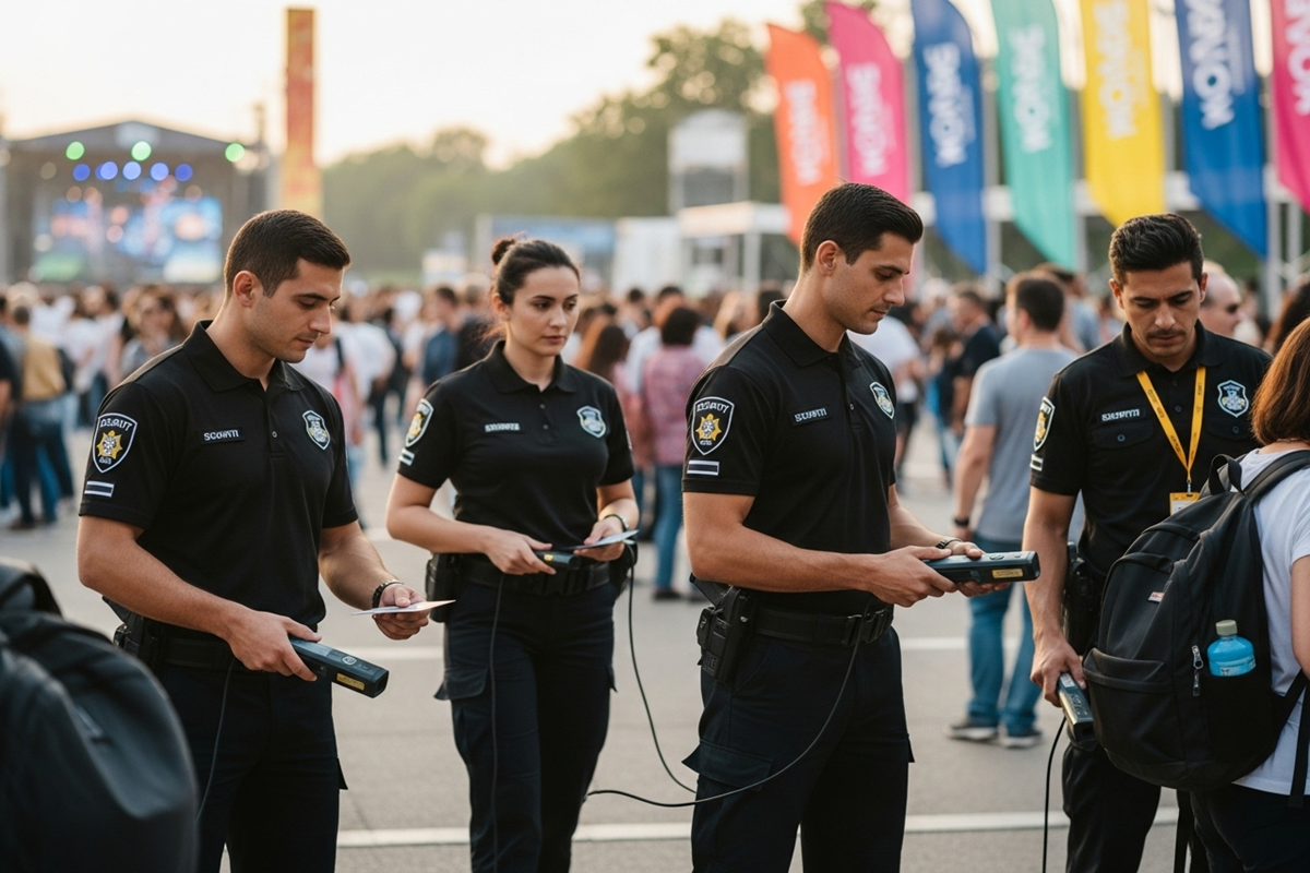 securite-prive.041Z Contrôle accès par des agents privée dans un lieux public