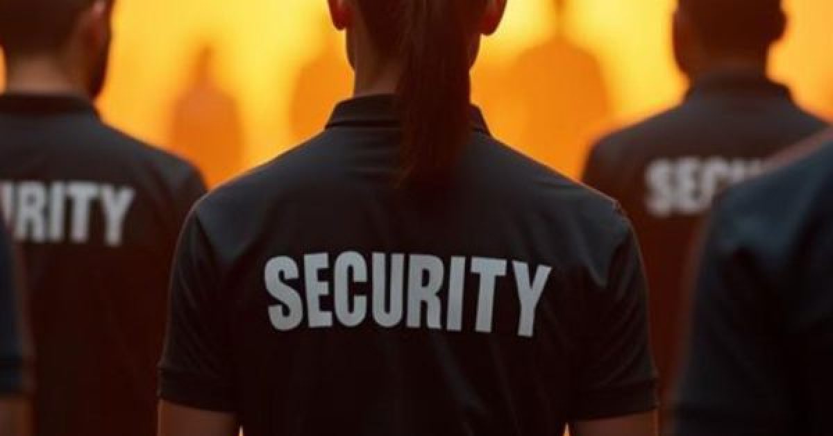 Des agents de sécurité